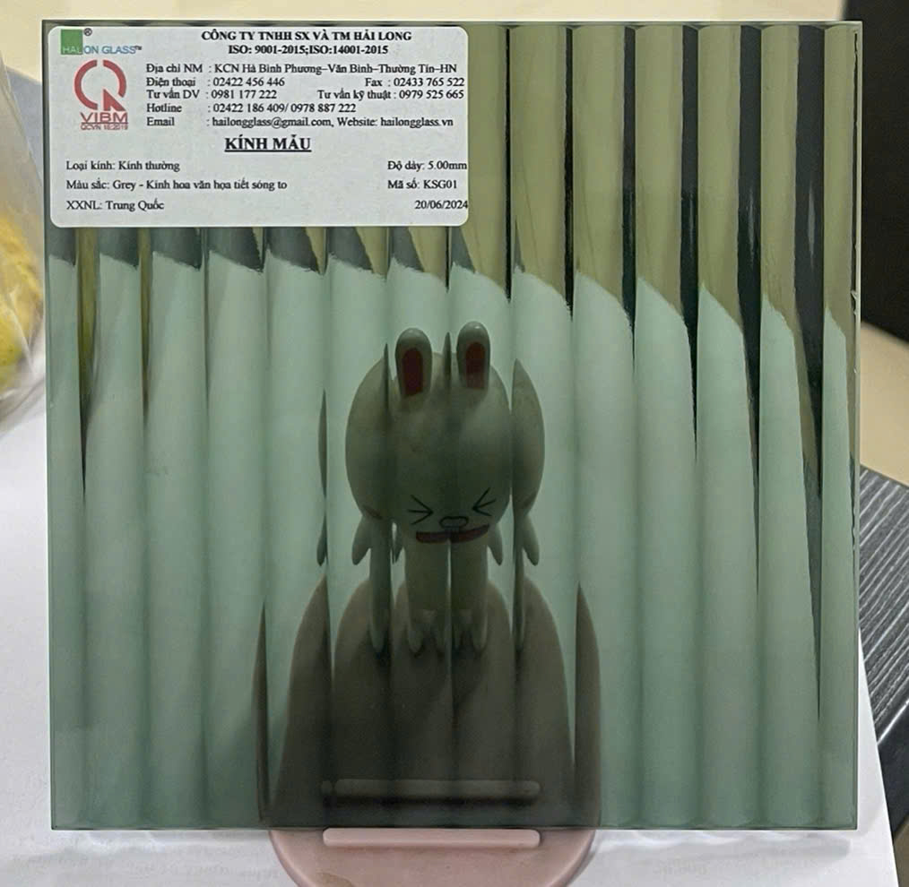 Kính sóng màu xanh